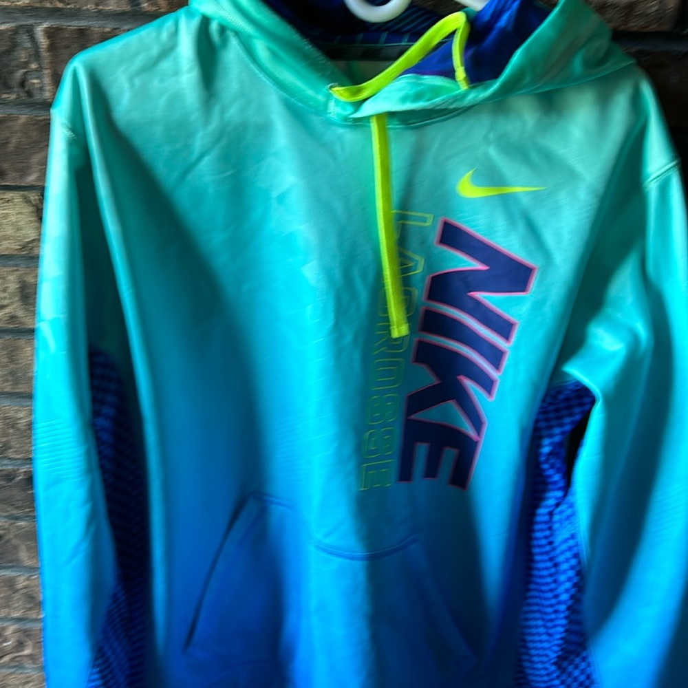 🔵 Nike lacrosse hoodie